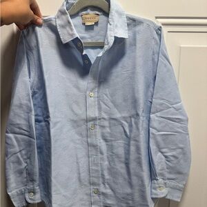 Gucci Sky Blue Casual Men's Shirt